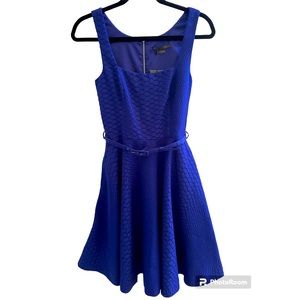 NWT Armani Exchange Fit and Flare Purple Dress